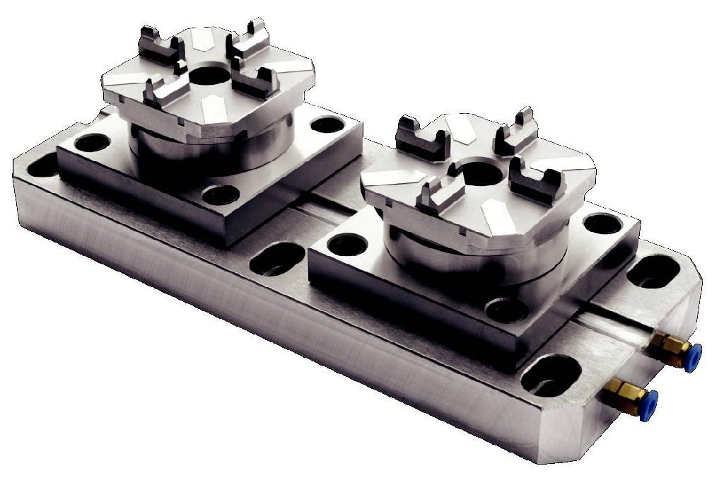 零件加工中銑床的夾具